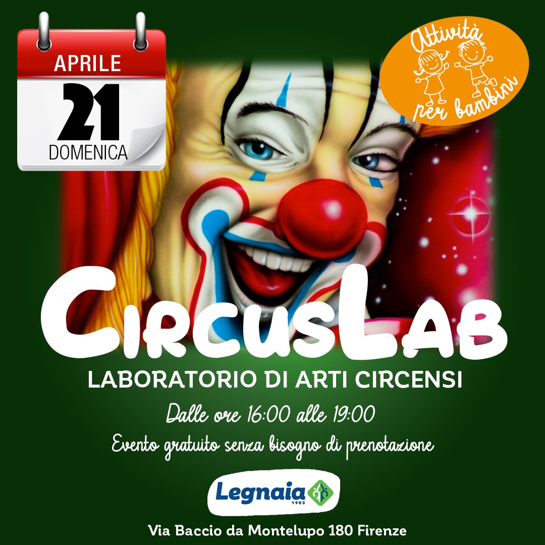 Circus Lab: Un’Avventura Circense per Tutti i Piccoli Artisti!